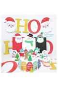 HoHo Santa Bunting Flag